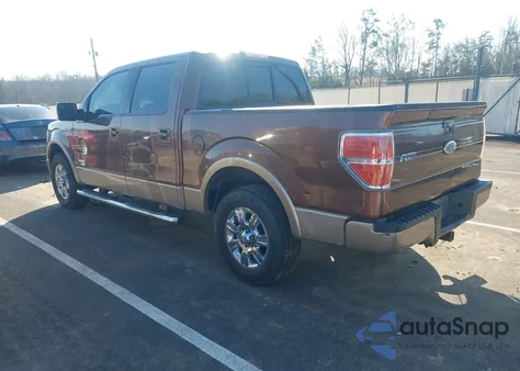 2011 Ford F-150 Lariat z USA, uszkodzony, nr VIN 1FTFW1CT0BFB64482